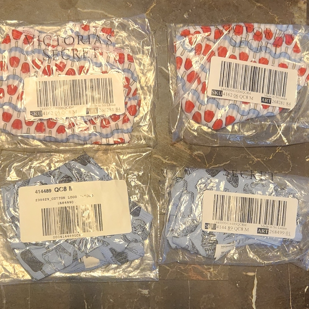 Victoria's Secret Patterned Thong Panties